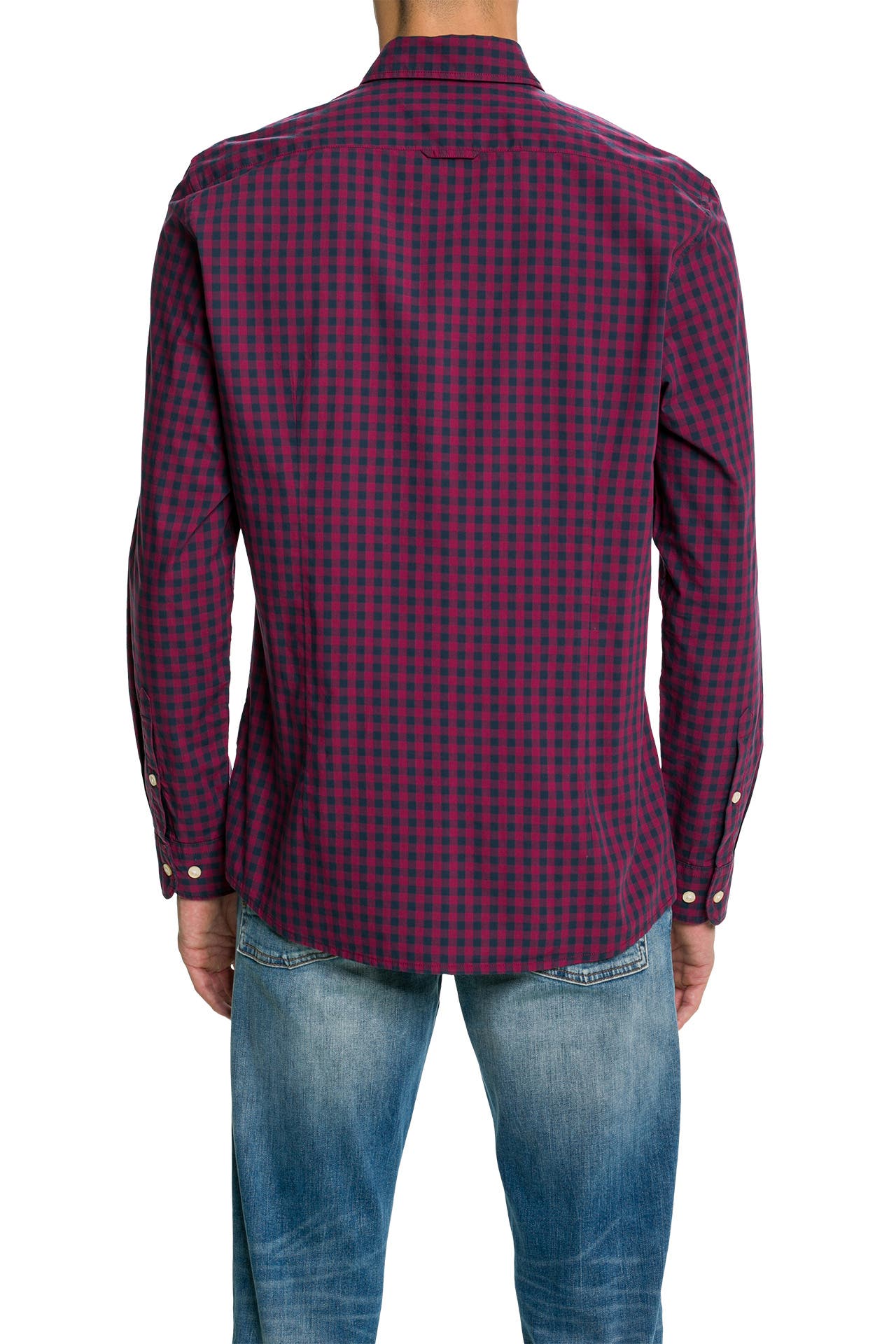 KAYHANSTORE Herren Hemd 5XL Karriert Rot - Comfort Fit Baumwolle