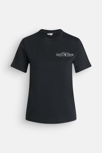 GANT T-Shirt 'Reg Shield' nachtblau