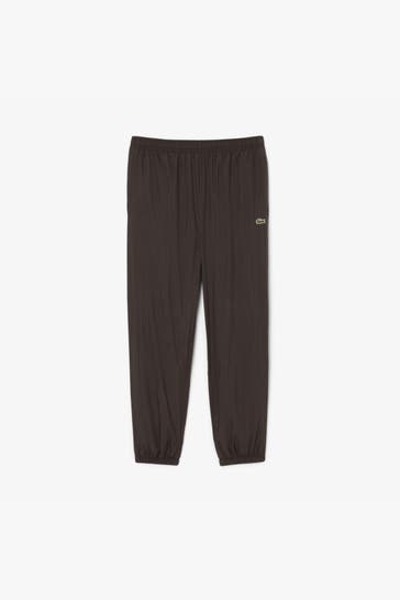 LACOSTE Trainingshose dunkelbraun