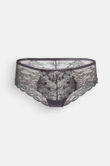 TRIUMPH Slip 'Modellname' dunkellila