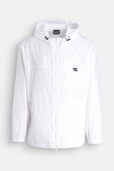 EA7 Übergangsjacke weiß