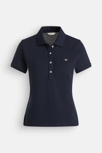 GANT Polo-Shirt 'Sheild Cap' dunkelblau