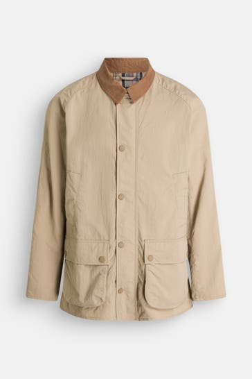 BARBOUR Übergangsjacke 'Ashby Sproof Washed' greige