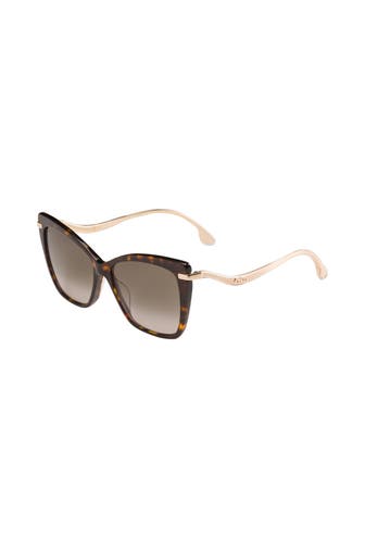 JIMMY CHOO Sonnenbrille tortoise-gold