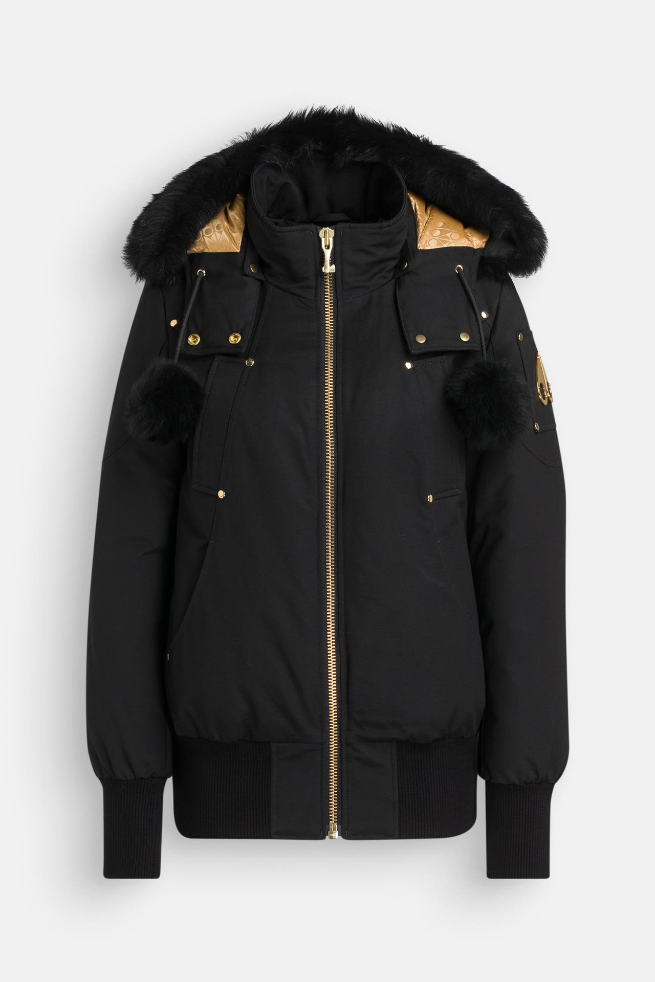 MOOSE KNUCKLES Daunenjacke 'Sainte Flavie' schwarz, Bild 1