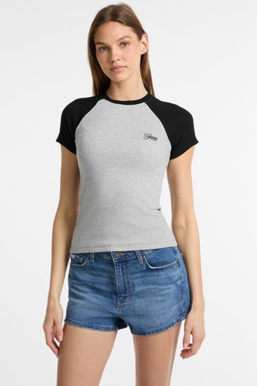 GUESS T-Shirt zweifarbig