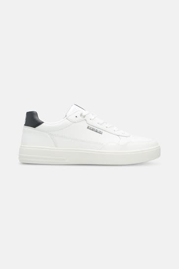 NAPAPIJRI Leder-Sneaker 'Lea' weiß