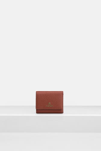 AIGNER Ledergeldbörse 'Ivy' cognac