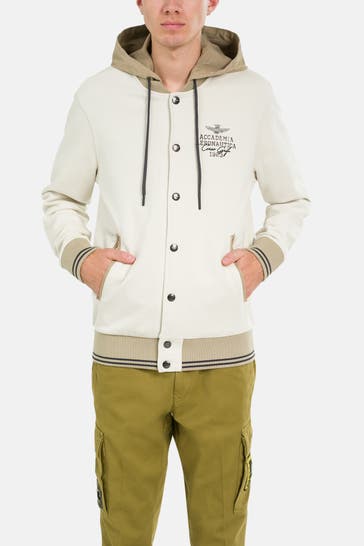 AERONAUTICA MILITARE Sweatjacke ecru
