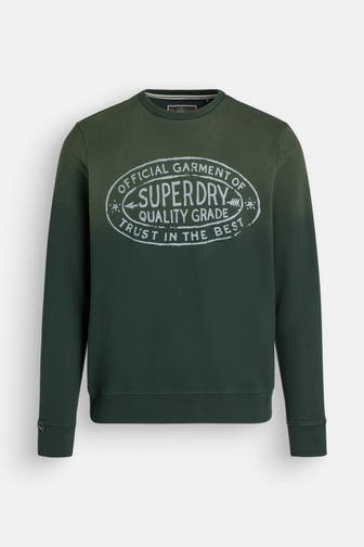 SUPERDRY Sweatshirt tannengrün