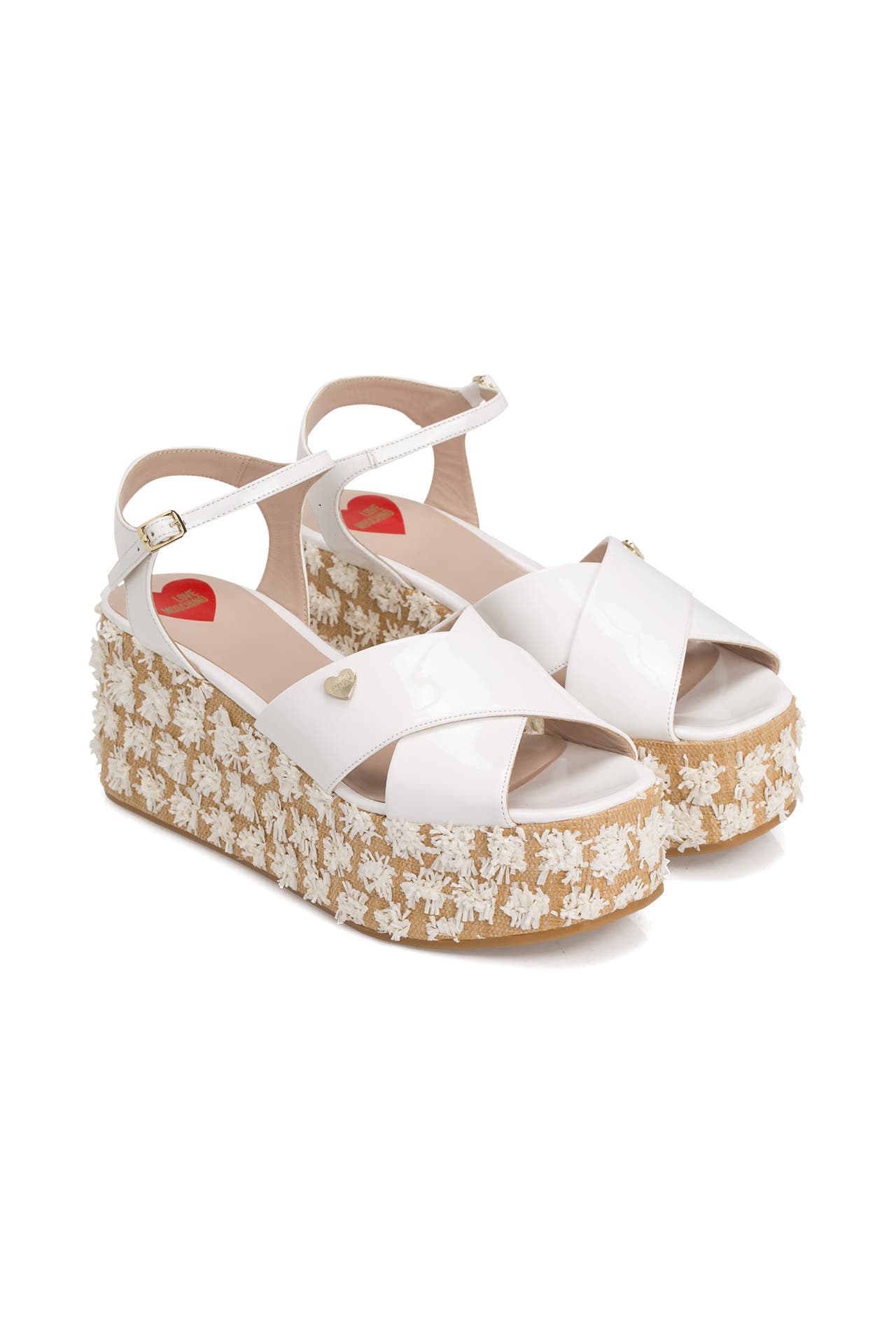 Love moschino wedges hot sale