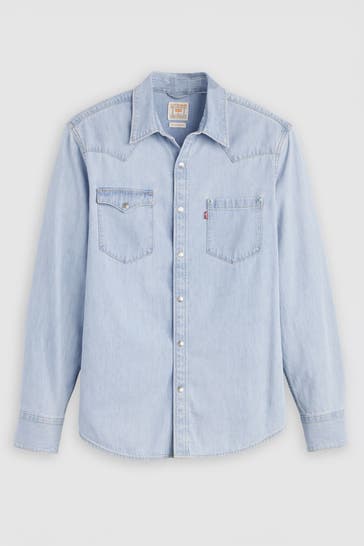 LEVI'S® Jeanshemd 'Barstow' hellblau