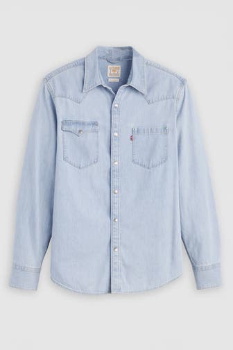 LEVI'S® Jeanshemd 'Barstow' hellblau
