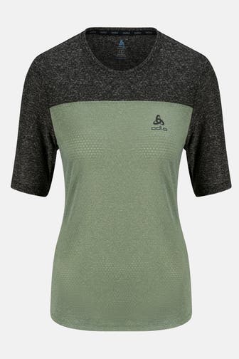 ODLO Funktionsshirt 'X-Alp Linencool' grün