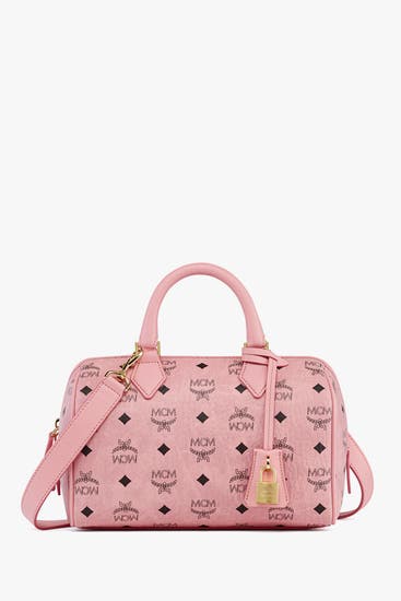 MCM - Handtasche rosa gemustert