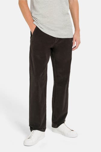 SELECTED Stoffhose dunkelbraun