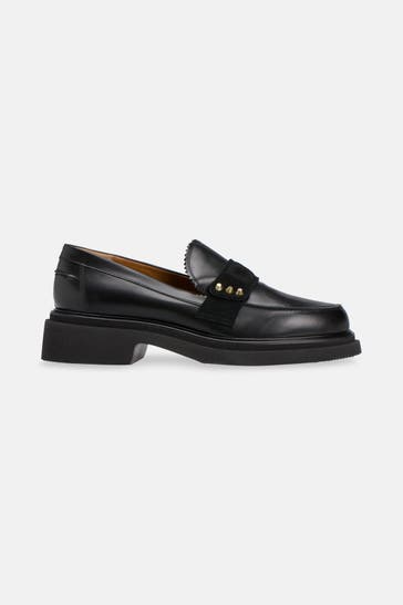 DONNA CAROLINA Loafer 'Mary Mask' schwarz