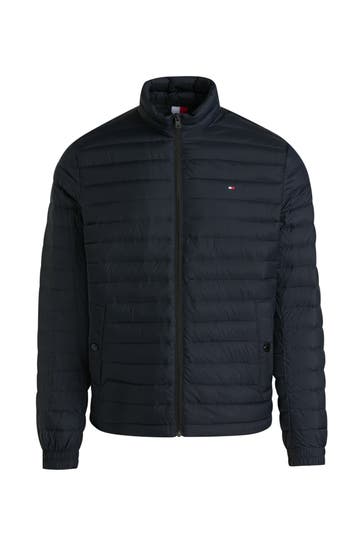 TOMMY HILFIGER Light-Daunenjacke dunkelblau