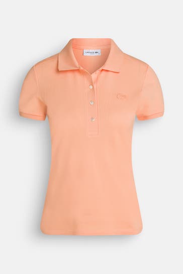 LACOSTE Polo-Shirt pfirsich