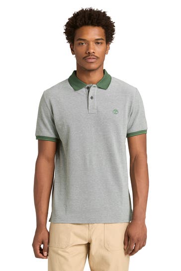 TIMBERLAND Polo-Shirt 'Slee' grün