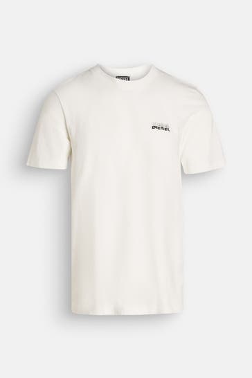 DIESEL T-Shirt weiß