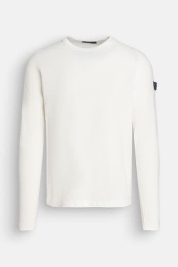 PEUTEREY Longsleeve 'Flak' offwhite