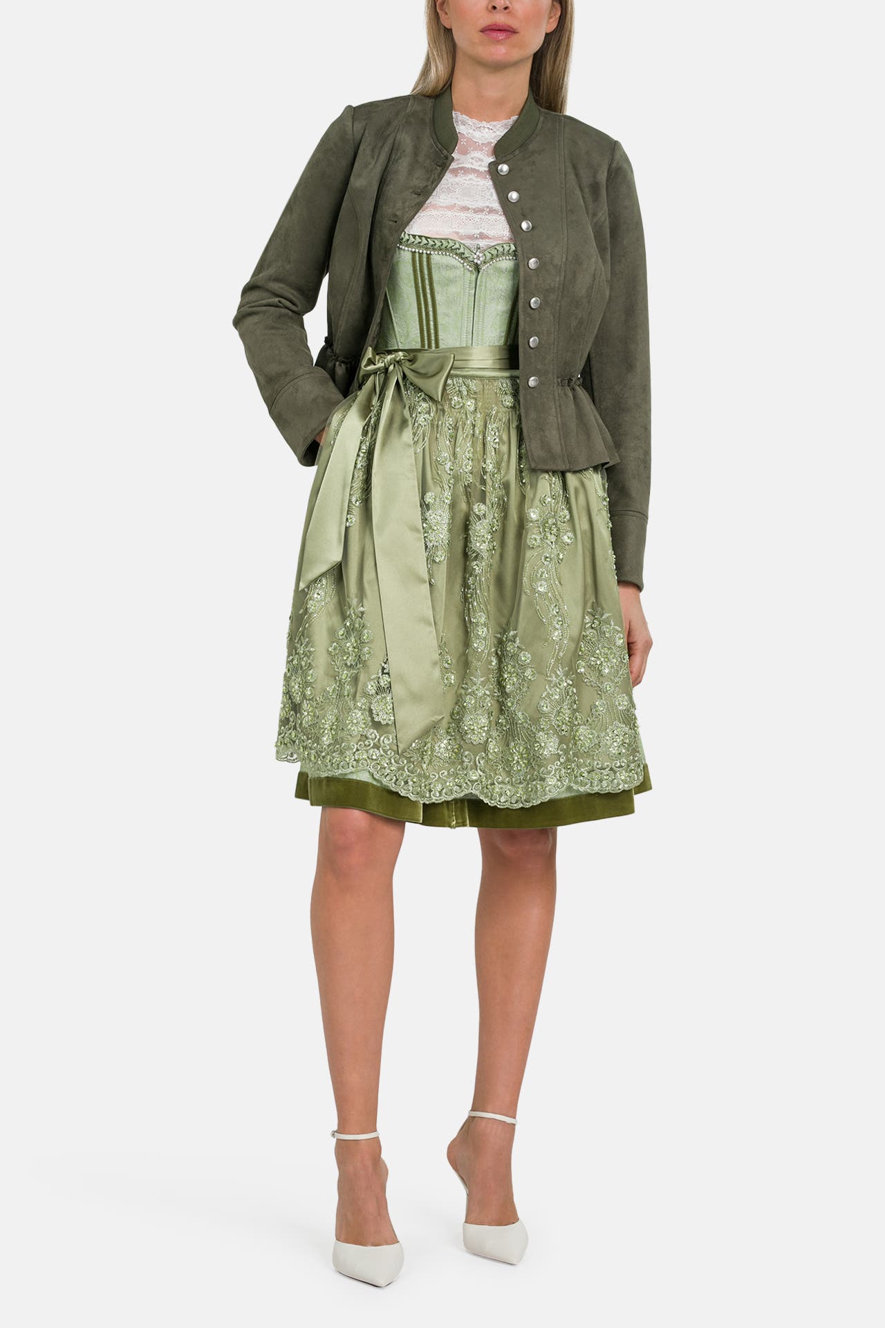 KRÜGER Trachtenjacke 'Edurne' oliv, Bild 1