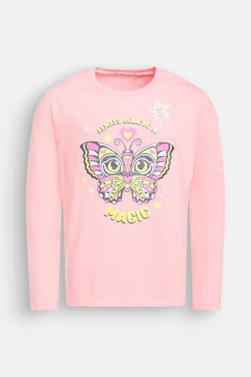 BILLIEBLUSH Longsleeve neonrosa