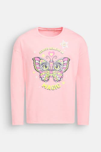 BILLIEBLUSH Longsleeve neonrosa
