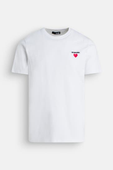 LOVE MOSCHINO T-Shirt weiß