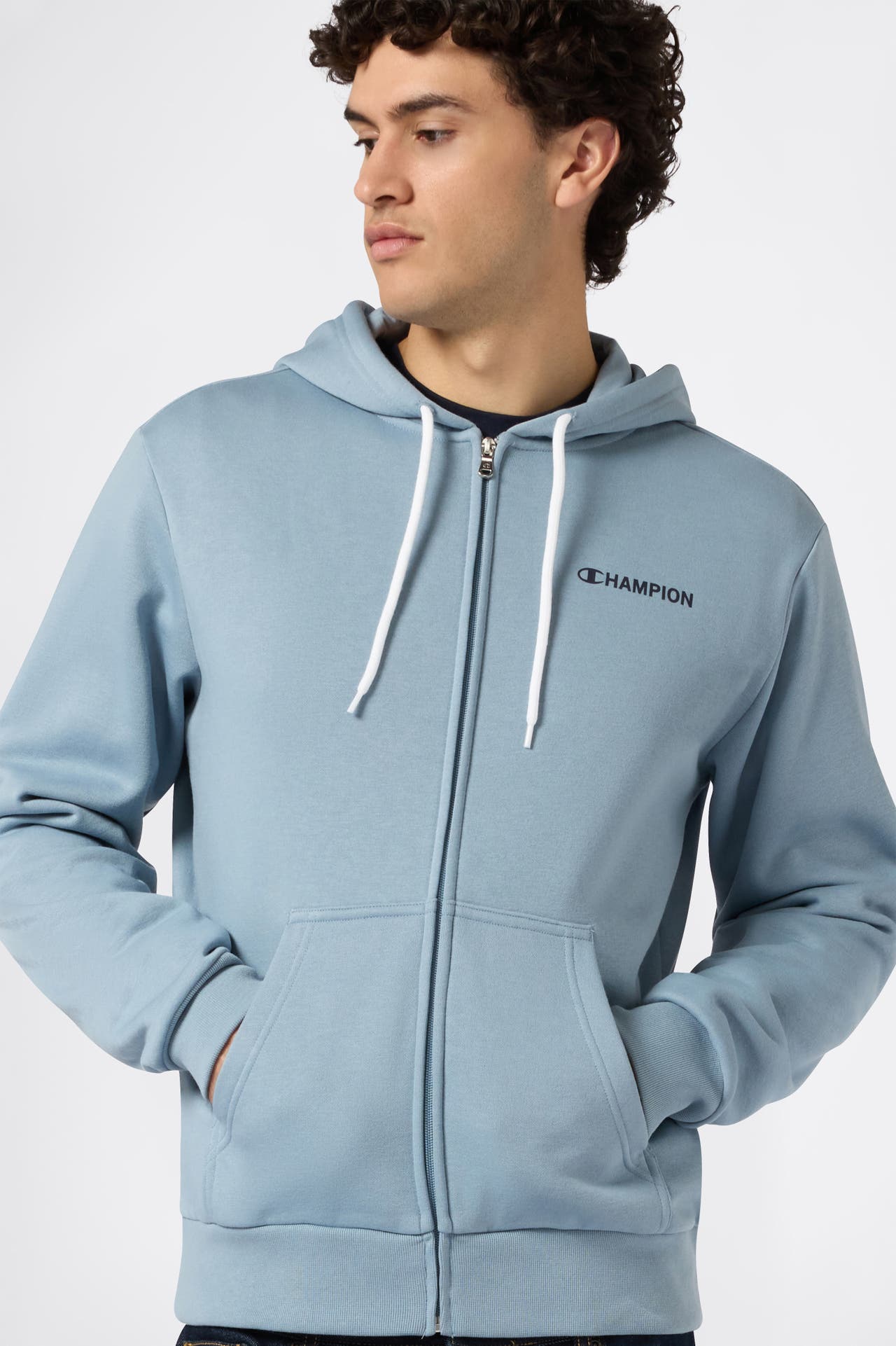 CHAMPION Sweatjacke taubenblau, Bild 1