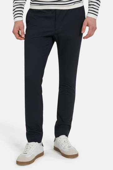 GANT Wollmix-Stoffhose 'Hallden' navy
