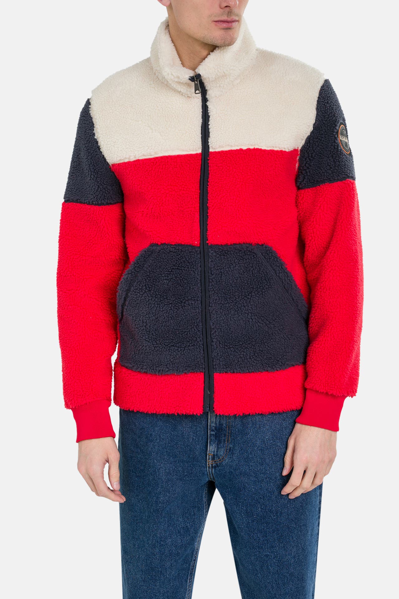 NAPAPIJRI Fleecejacke 'Taralga' dreifarbig, Bild 1