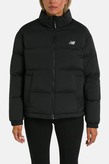 NEW BALANCE Steppjacke schwarz