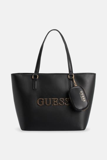 GUESS Handtasche 'Beacon Falls' schwarz