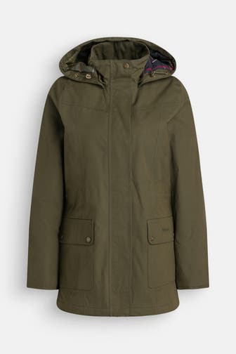 BARBOUR Übergangsjacke 'Buttercup' oliv