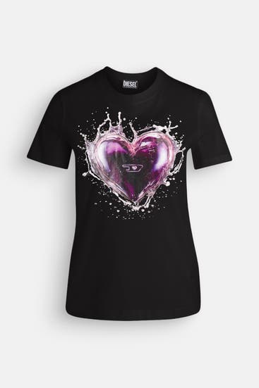 DIESEL - T-Shirt schwarz