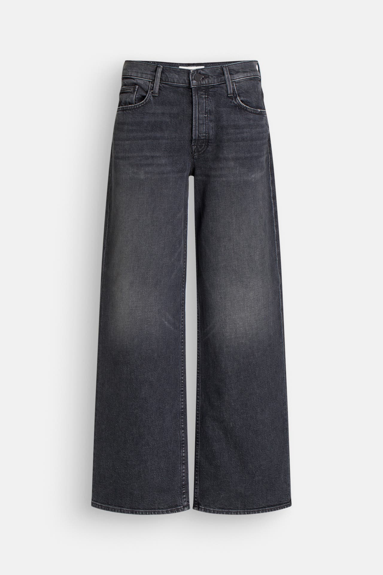 MOTHER Jeans anthrazit wide, Bild 1