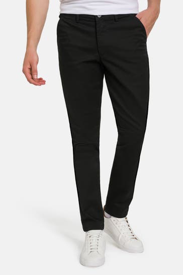 SELECTED Stoffhose schwarz