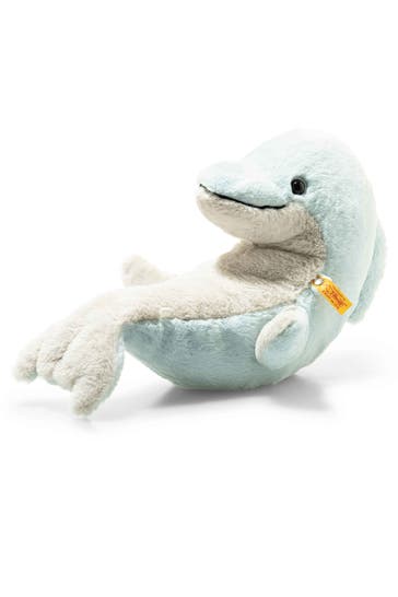 STEIFF Stofftier 'Denny Delfin' zweifarbig