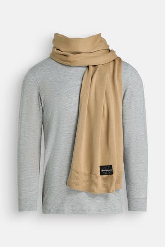 CALVIN KLEIN Schal braun