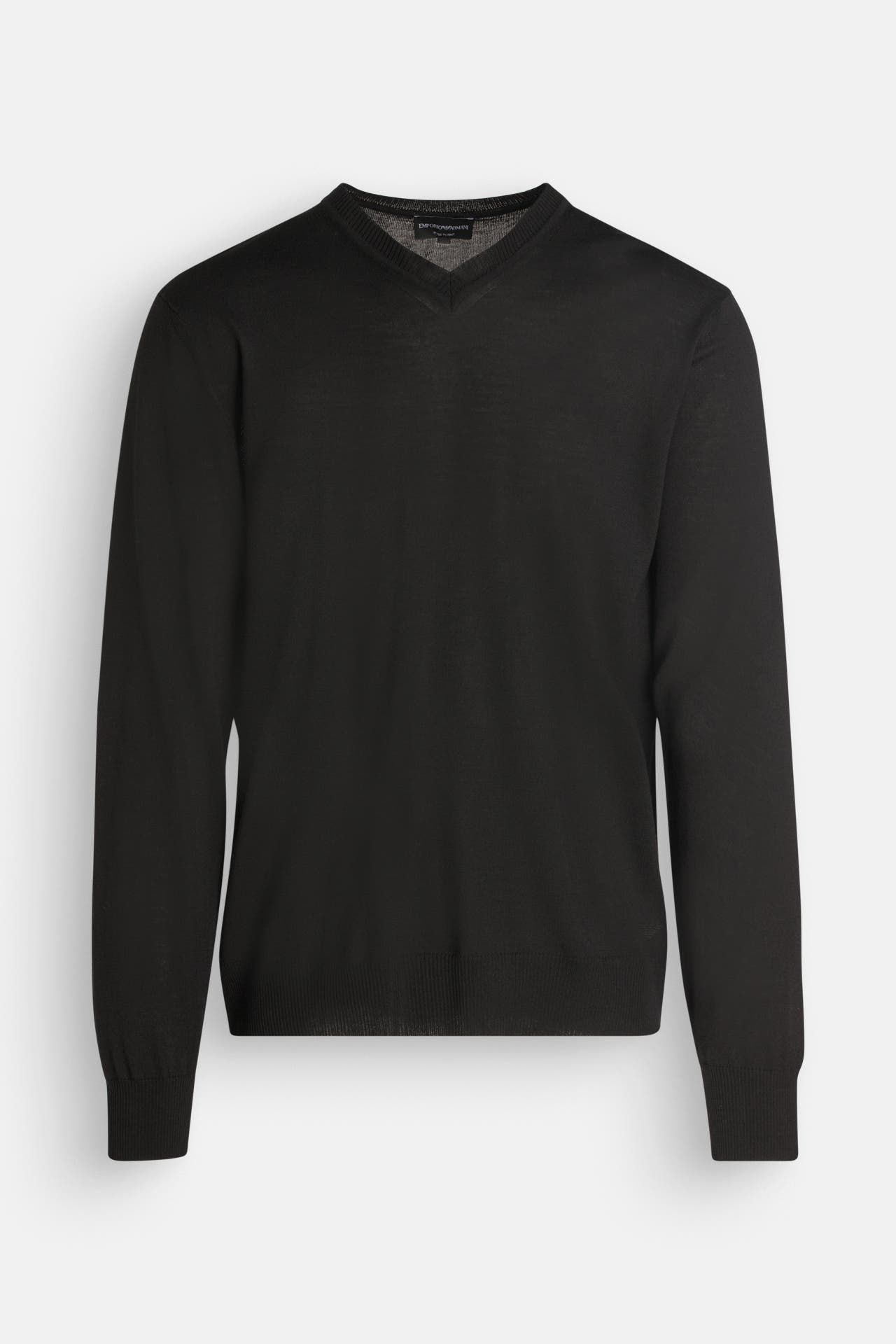 EMPORIO ARMANI Wollpullover schwarz, Bild 1