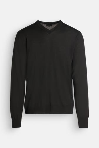 EMPORIO ARMANI Wollpullover schwarz