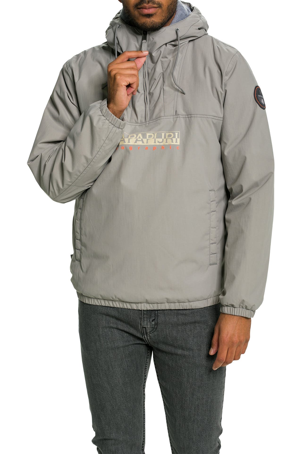 Anorak 'Avergreen' hellgrau - NAPAPIJRI » günstig online kaufen ...