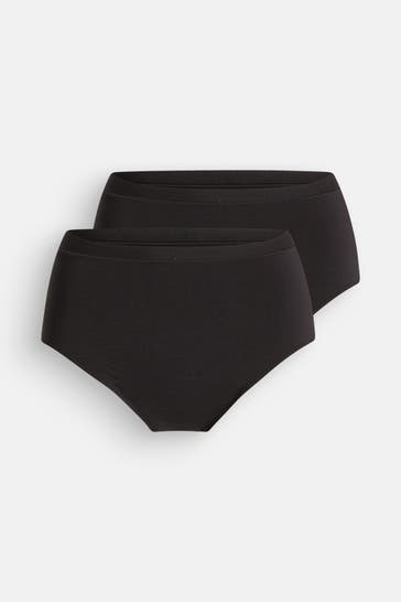 TRIUMPH 2er-Pack Taillen-Slip schwarz