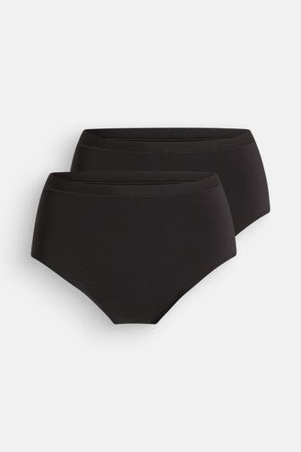 TRIUMPH 2er-Pack Taillen-Slip schwarz