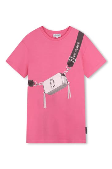 MARC JACOBS T-Shirt-Kleid rosa