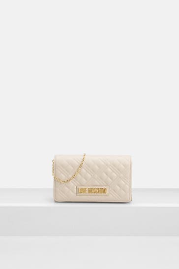 LOVE MOSCHINO Umhängetasche beige