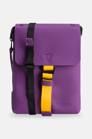 GASTON LUGA Umhängetasche 'Spläsh' lila