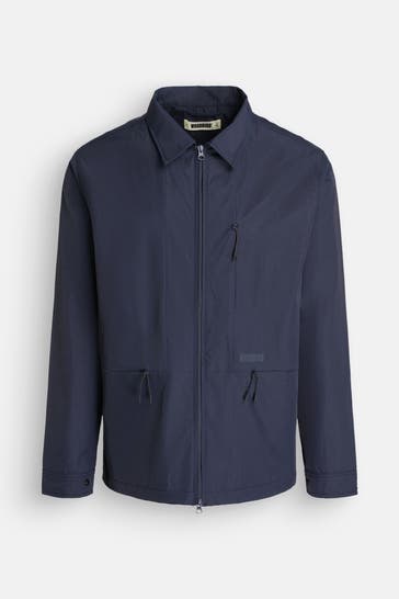 WOODBIRD Übergangsjacke 'Treck' dunkelblau